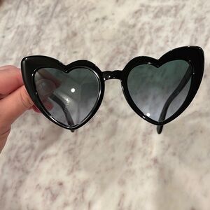 Saint Laurent "Lou Lou" cat-eye sunglasses in black